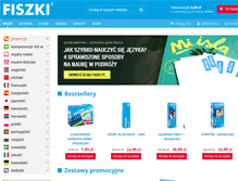 Tablet Screenshot of fiszki.pl